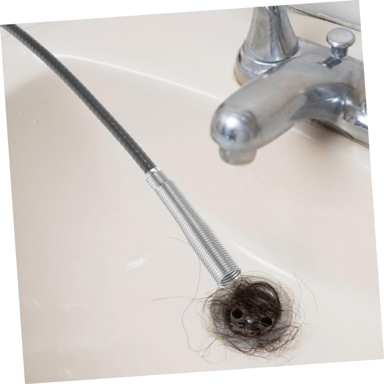 Outanaya Flexible Grabber Claw Tool for Quick Sink Cleaning and Drain Unblocking Durable Dredging for Toilets Bathrooms and Kitchens Essential Hair Removal Tool