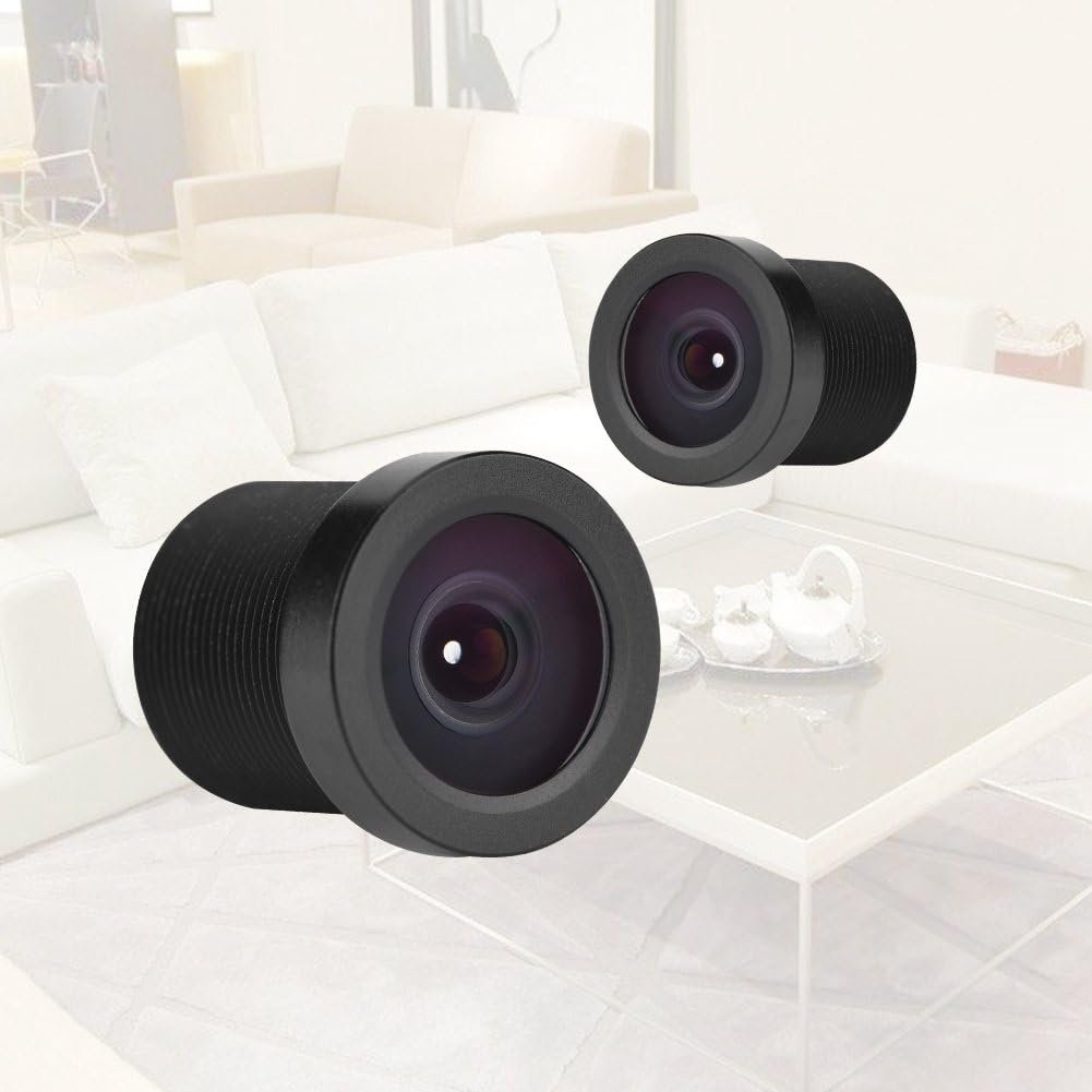 1.8mm 170° Wide Angle 1MP IR Board Lens CCTV for 1/3" and 1/4" CCD Security CCTV Camera, Standard M12x0.5 Thread Mount