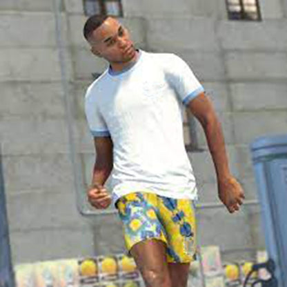 BOOMLEMON Mens Mesh Graphic Print Shorts Casual Workout Cool Shorts Gym Basketball Running Short Pants