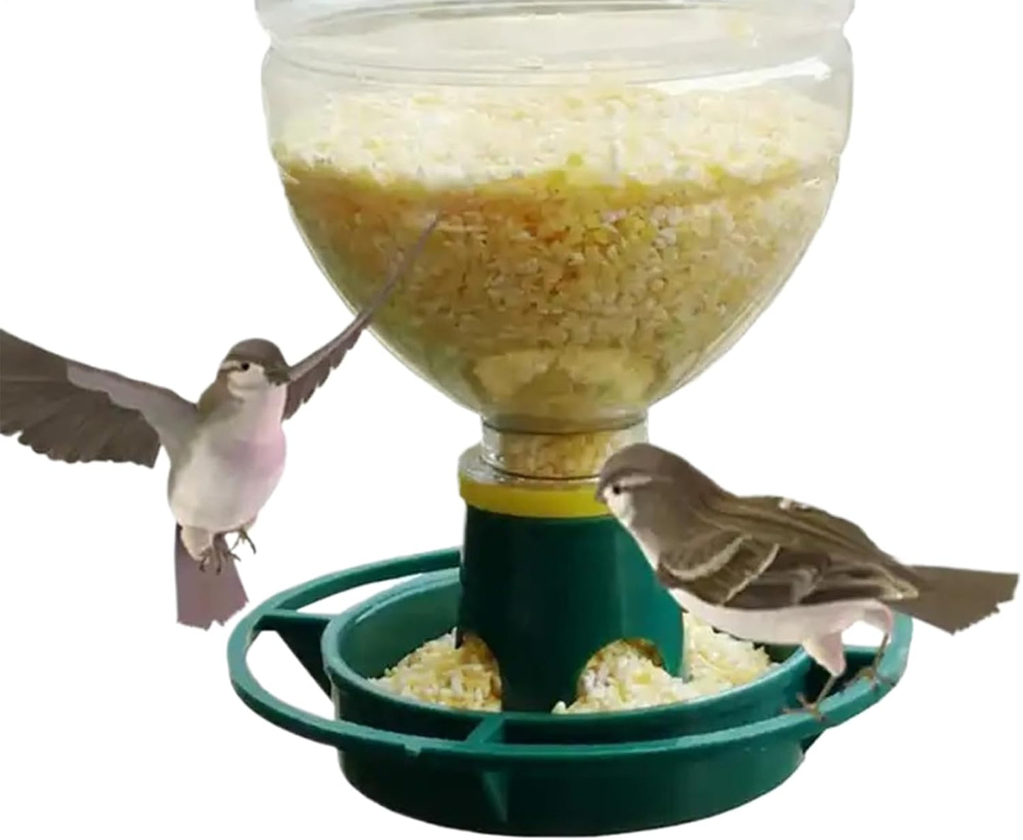 Outdoor Bird Feeder | Parrot Watering Bowl | Parrot Watering Container for Lawn Patio Backyard, Hangable Parakeet Feeding Bowl