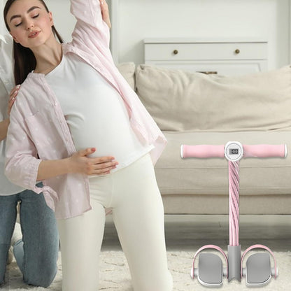 Fitness Pedal Puller Rope, Elastic Tension Training Equipment, Consistent Exercise Efficiency, Pedal Ankle Exerciser for Arms, Abdomen, Stomach, Biceps, Legs, Shoulders, Stretching and Workout Gear