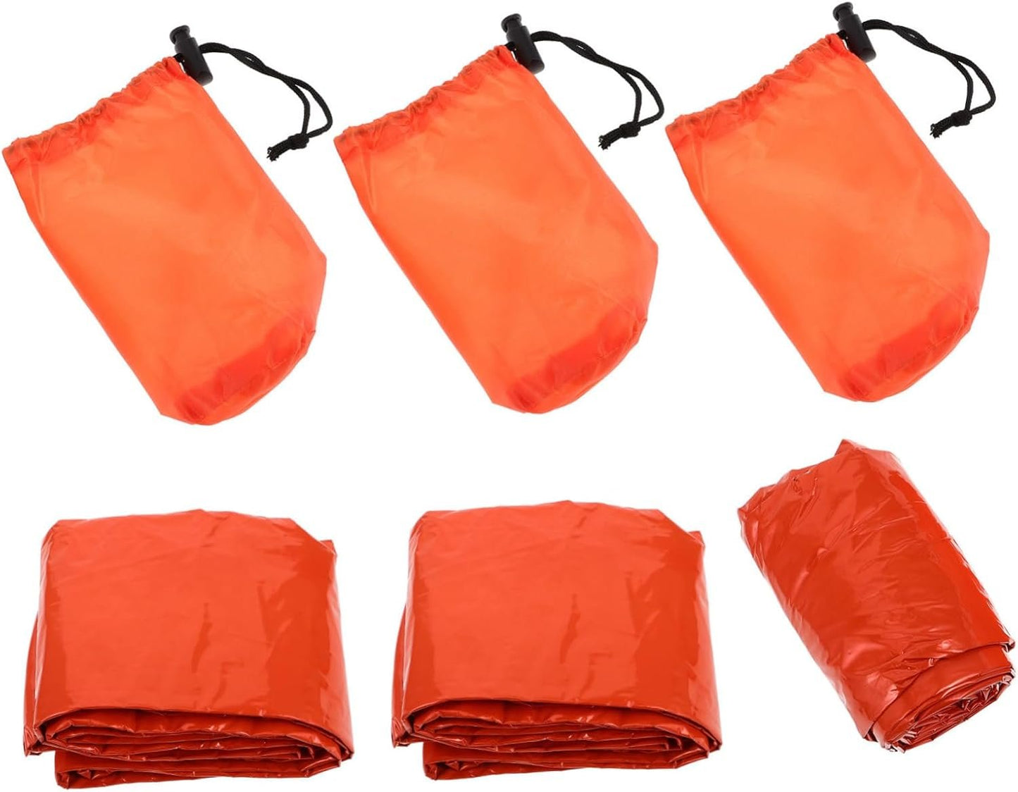 GAROZATION Thermal Sleeping Portable Outdoor Shelter Warm Camping Tent Multipurpose Survival Blanket