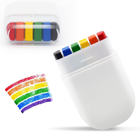 Rainbow Pride Flag Face Paint - Gay Pride Rainbow Stripe Fan Brush Stick, Face and Body Paint for Gay Pride Parade, Pride Month Celebrations, Cosplay, Party, and Halloween Makeup (1 Pack)