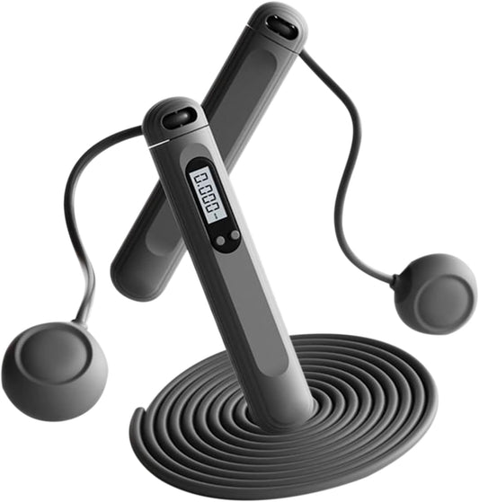 Cordless Jump Rope, Adjustable Fitness Trainer, Non-Slip Handle Workout Tool, 15.3x2.8cm Tangle- Exercise Gear for Home, Gym, Travel, Cardio Training Jump Rope