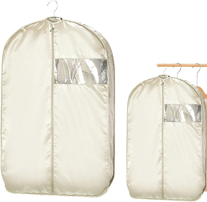Garment Storage Bag, Long Dress Protector, 22,83 x 35,43 in Dustproof Organizer, Space Saving Design, autentica protezione per il movimento, Airplane Packing, Laundry Closet, Storage