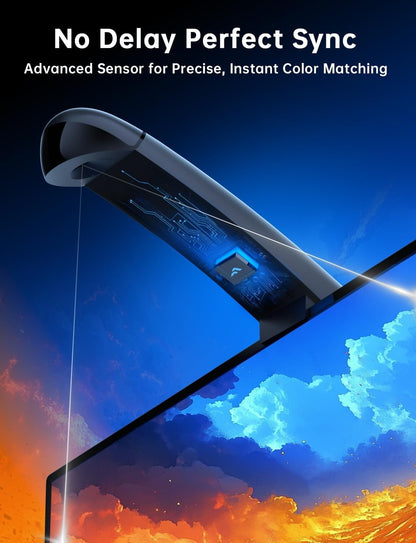 FFJ TV Lights That Change with TV, 18ft Cuttable TV LED Backlight for 75-85 Inch Screen and PC Monitor, TV Backlight with Sensor, Smart App Control, Game & Music Sync Color Changing Light