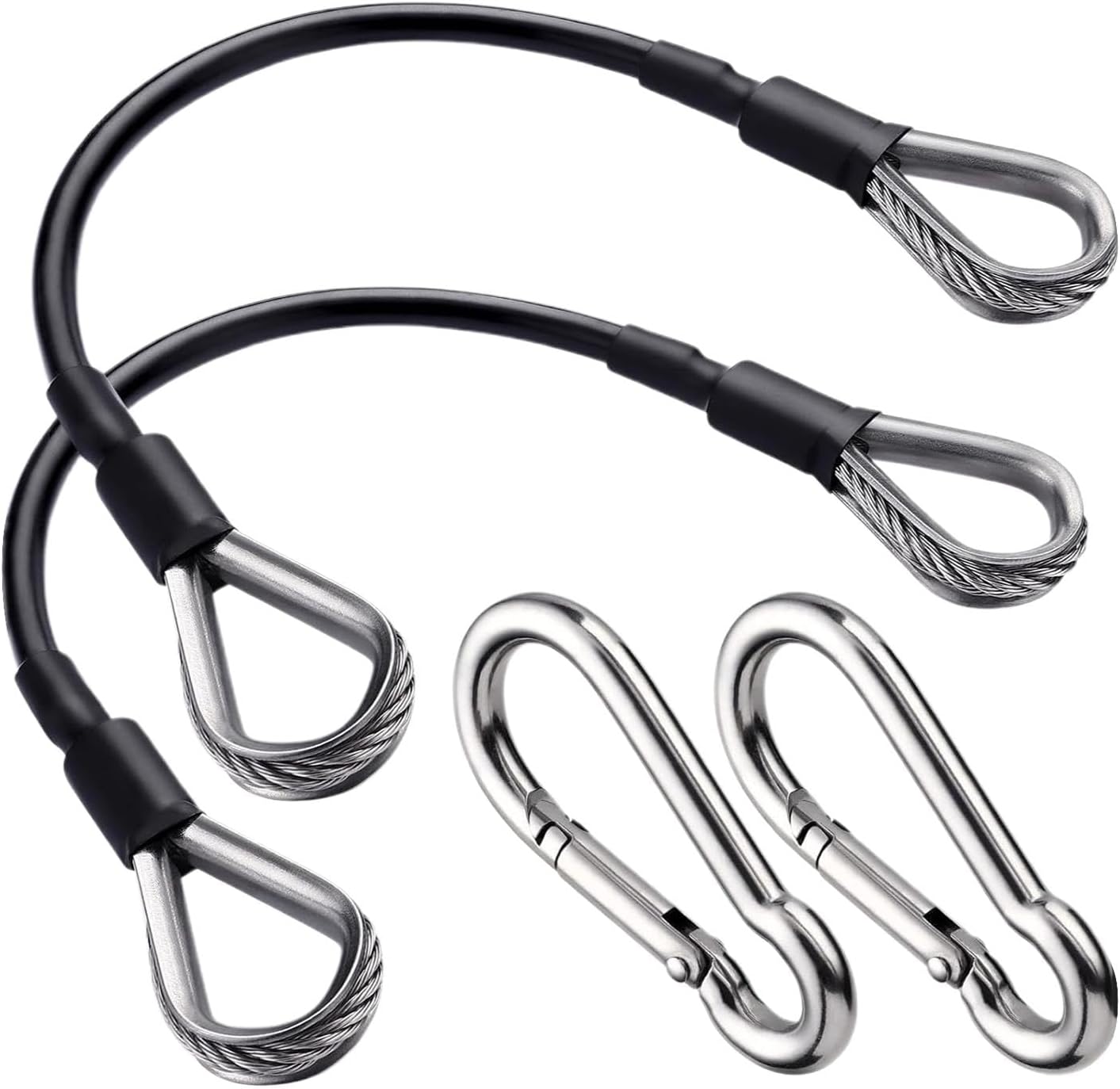 Gym Cable Extension - 2X Pulley System Fitness Cable - Fitness Pulley Cable, Multifunctional Home Gym Cable, Fitness Pulley Workout Cable for Home Exercise Fitness
