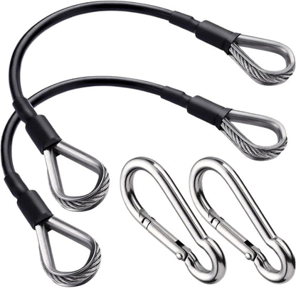 Gym Cable Extension - 2X Pulley System Fitness Cable - Fitness Pulley Cable, Multifunctional Home Gym Cable, Fitness Pulley Workout Cable for Home Exercise Fitness