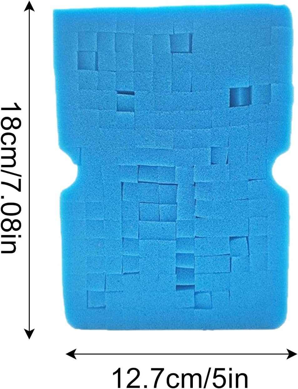 Car Wash Sponge, Non-Scratch Auto Cleaning Brush, Soft Vehicle Scrubber Tool for Sedan Motorcycle Rv Automotive Household Dust Removal and Detailing