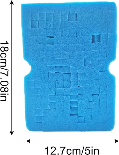 Car Wash Sponge, Non-Scratch Auto Cleaning Brush, Soft Vehicle Scrubber Tool for Sedan Motorcycle Rv Automotive Household Dust Removal and Detailing