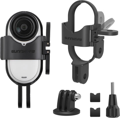 MotuTech Support Frame for Insta360 GO 3S/GO 3 Cage Connector Bracket Horizontal and Vertical Socket Accessories Adapter Quick Disassembly Kit