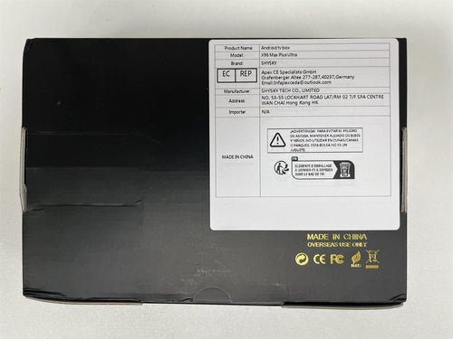 4GB 64GB X96 Max Plus Ultra TV Box Android 11 Amlogic S905X4 2.4G 5G Dual WiFi BT4.0 Support AV1 H.265 8K HDR Set Top Box with i8 Keyboard