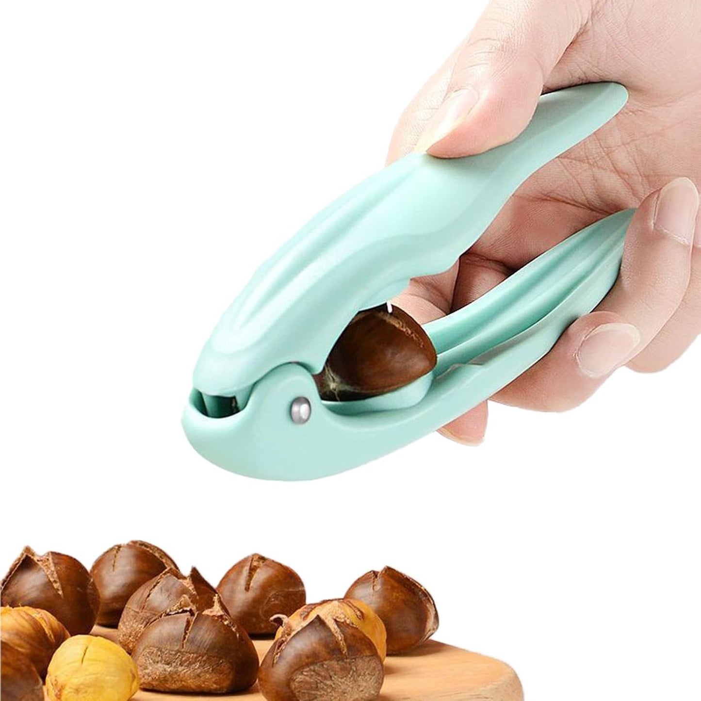 Chestnut Peeler | Ergonomic Grip Design Nutcracker - Multifunctional Manual Chestnut Cutter Tools, Home Kitchen Gadget for Indoor Outdoor