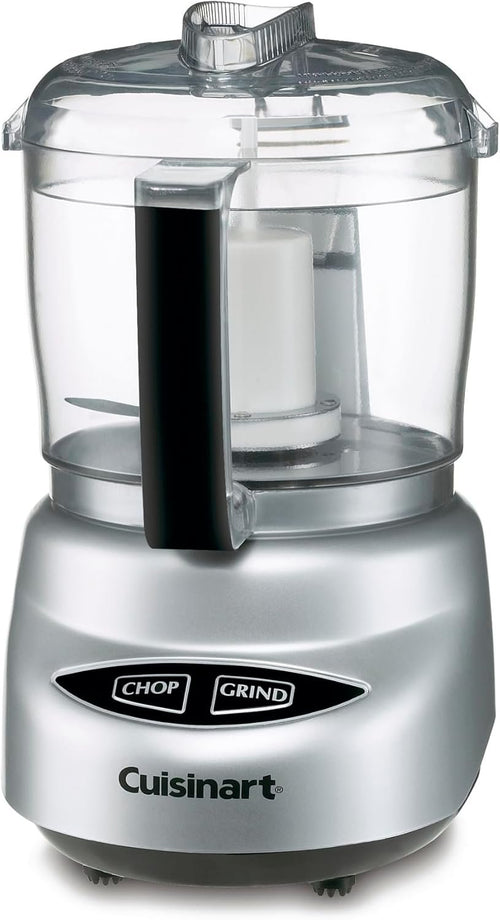 CUISINART DLC-2ABC Mini-Prep Plus Food Processor Brushed Chrome & Nickel, 3 Cup