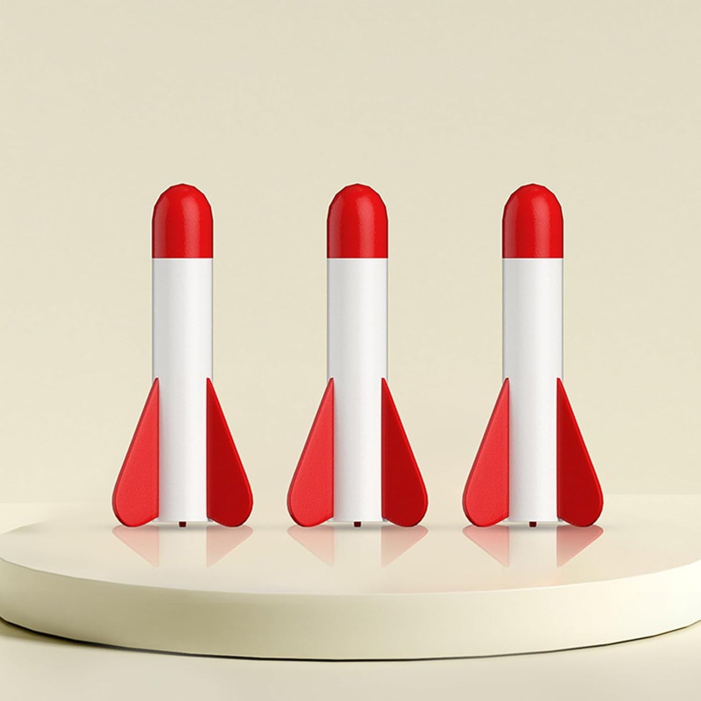 ccuzs Toy Rocket for Kids, Foam Rocket Set, Outdoor Play Toy, Fun Launching Games, Birthdays, Christmas, New Year, Easter, And Anniversaries, 9.84x8.27x2.95in