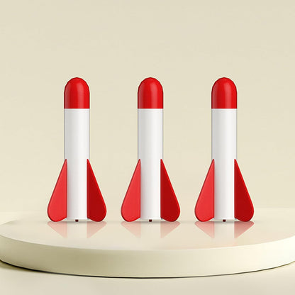 ccuzs Toy Rocket for Kids, Foam Rocket Set, Outdoor Play Toy, Fun Launching Games, Birthdays, Christmas, New Year, Easter, And Anniversaries, 9.84x8.27x2.95in