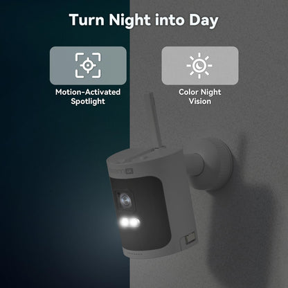 Swann AllSecure4K Wireless Security Cameras 2 Packs, Hub with 64GB microSD Storage