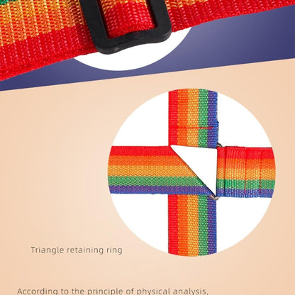 Hi.FANCY 3pcs Straps to Travel Luggage Straps 3pieces Luggage Security Straps Suitcases Straps Luggage Straps Suitcases to 34, Orange, 5cm*200cm