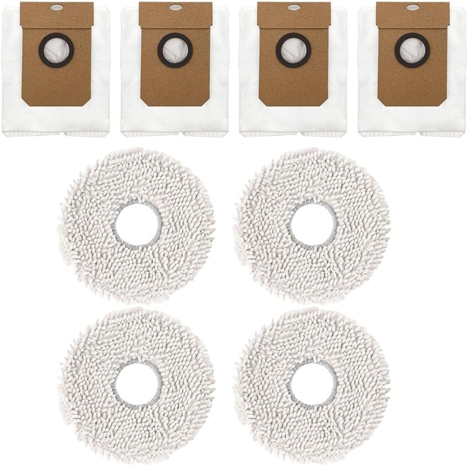Per Cecotec Conga 11090 Essential Cleaning Tools Sacchetti e panni per mocio riutilizzabili (A)