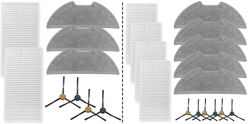Per Eureka E20 Plus Essential Cleaning Accessories Pack include filtri affidabili, panni morbidi e spazzole laterali funzionali (B)