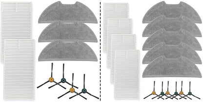 Per Eureka E20 Plus Essential Cleaning Accessories Pack include filtri affidabili, panni morbidi e spazzole laterali funzionali (B)