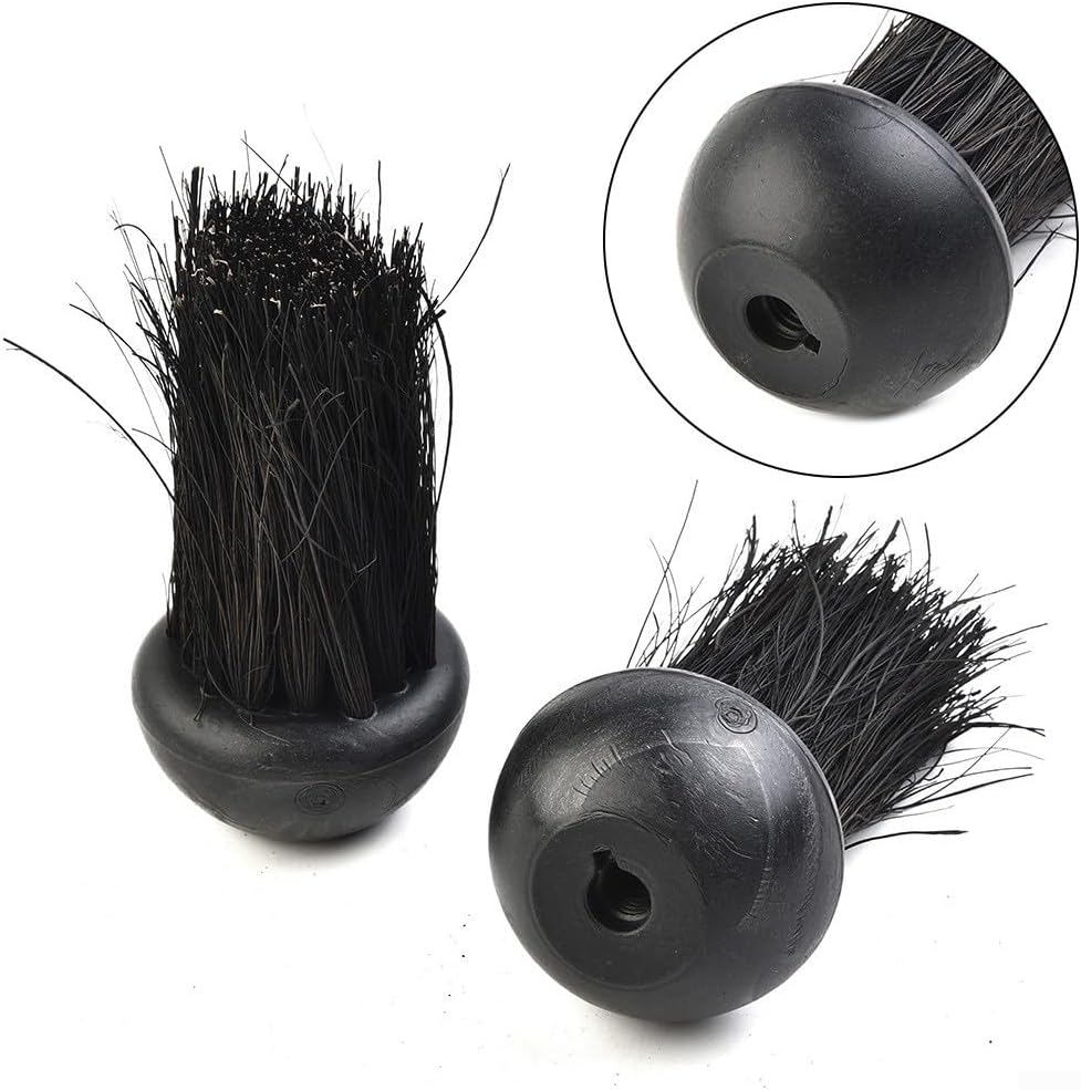 Hearth Cleaning Essentials - Set di 2 testine di ricambio rotonde