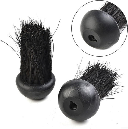 Hearth Cleaning Essentials - Set di 2 testine di ricambio rotonde