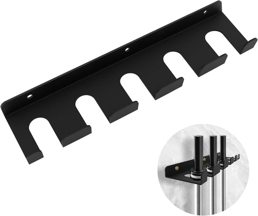 YZZHAJ Vertical Wall Mounted Olympic Barbell Holder, Bar Holder, Barbell Storage Rack, Gym Rack Organizer, Home Gym Accessories Hanger for Home, Garage Gym
