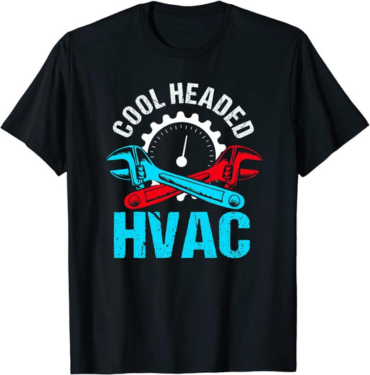 TTNUSHOP HVAC Technician Tech Work HVACR Mechanic Installer Service T-Shirt, Long Sleeve Shirt, Sweatshirt, Hoodie