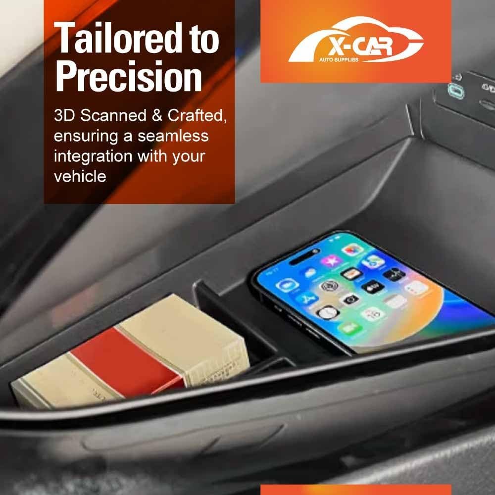 X-CAR Centre Console Organizer Tray for BYD Sealion 6 SEALION6 2024-2025 Storage Box Car Interior Accessories