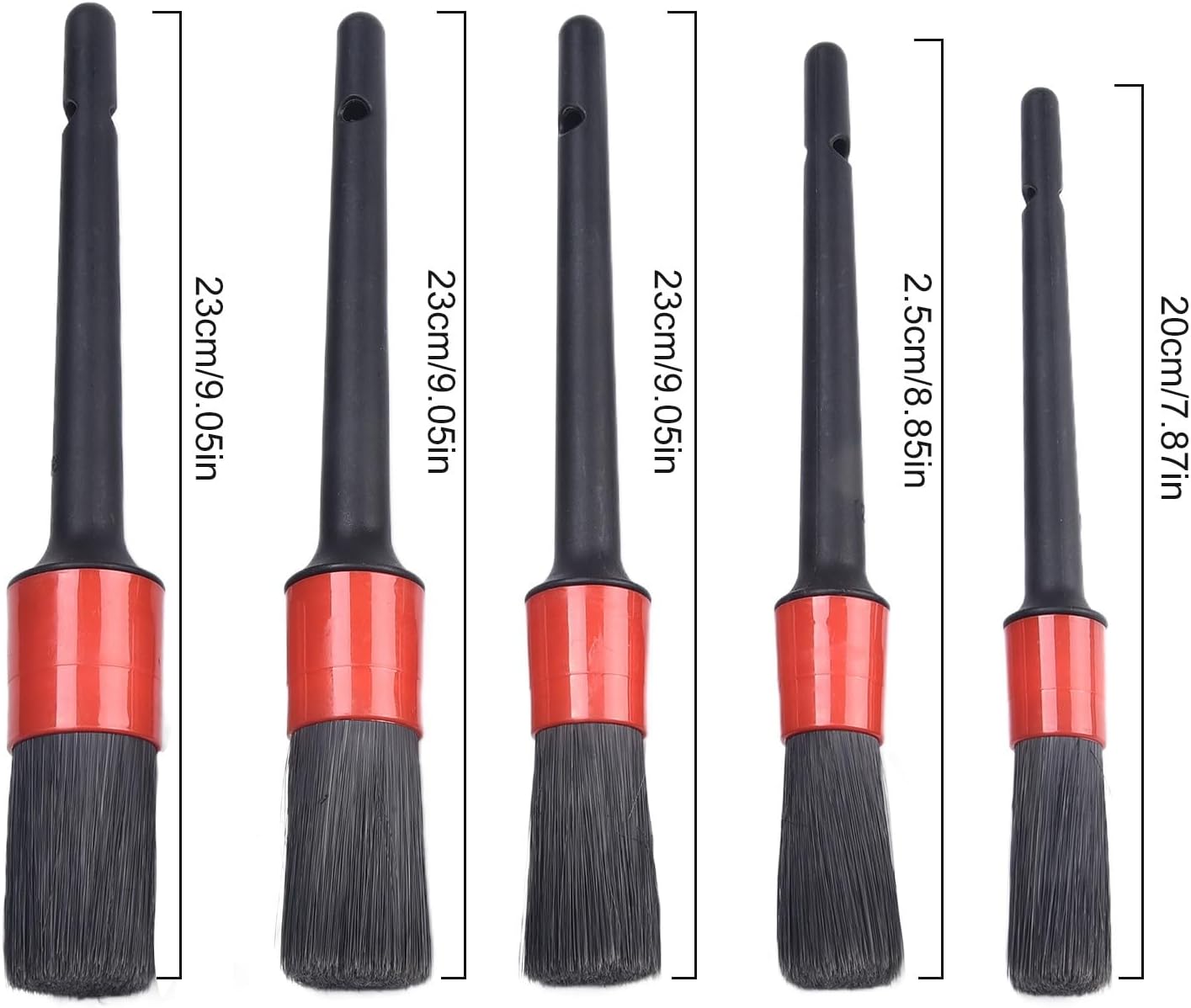 Car Cleaning Essentials - Set di 13 pennelli con guanti per una rimozione efficace della polvere