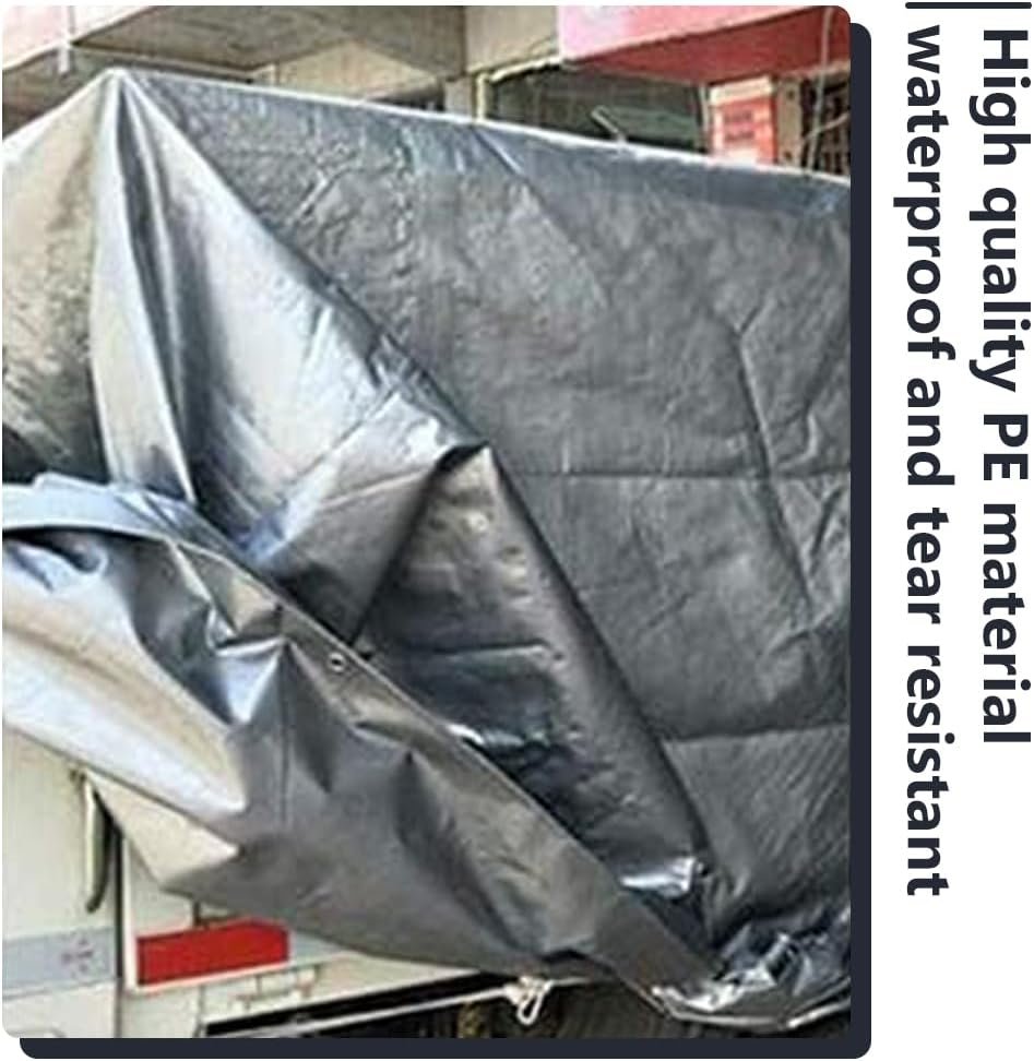 Multipurpose Camp Tarp, Portable Camping Mat, Lightweight Picnic Blanket with Stakes, Double-Sided Waterproof Coating, for Outdoor Picnics (240 X 290cm)