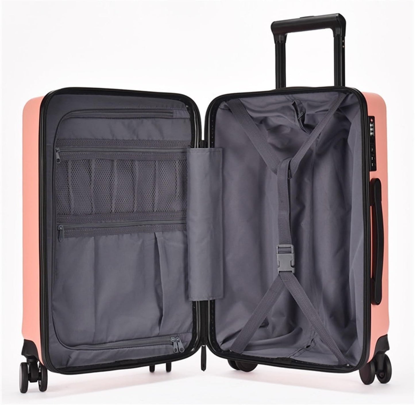 HALAHAI Suitcase Suitcase Suitcase Trolley Suitcases TSA Combination Lock with Universal Wheels Gradient Luggage California Style Luggage Suitcase (Color : F, Size : 20 in)