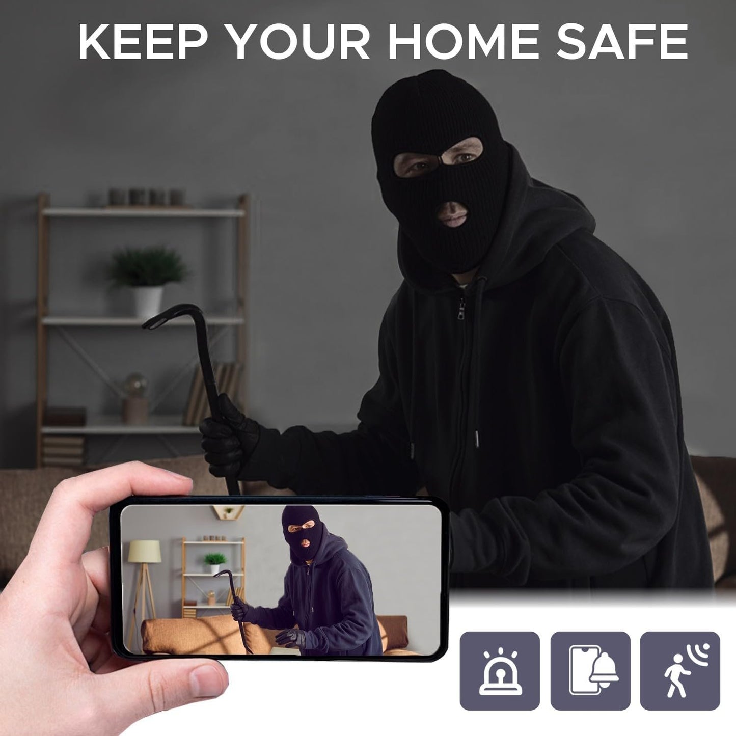 Hidden Cameras -Nanny Cam - WiFi Wireless -1080P HD Security Camera-Best Mini -Car Cameras for Surveillance-Surveillance Camera with Motion Detection and Night Vision