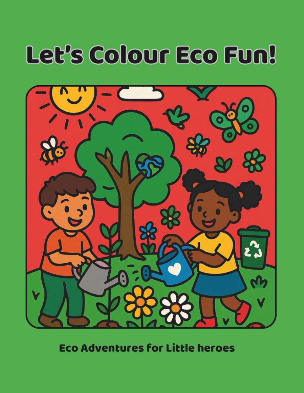 Let's Colour Eco Fun!: Eco Adventures for Little Heroes