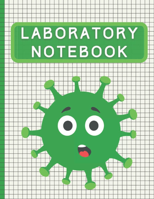 Virus Guy Laboratory Notebook: Graph Paper, Quad Ruled,120 Sheets, Work School Lab Supplies for Scientist Medical Researchers Techs v30