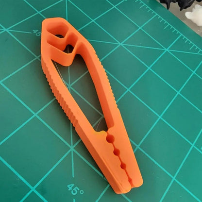 Nail Holder, 3D Printed Safety Folding, Secure Anti-Smashing Finger Protection Tool, Woodworking Home Repair Aid for Nail Positioning, Hammering 10 cm