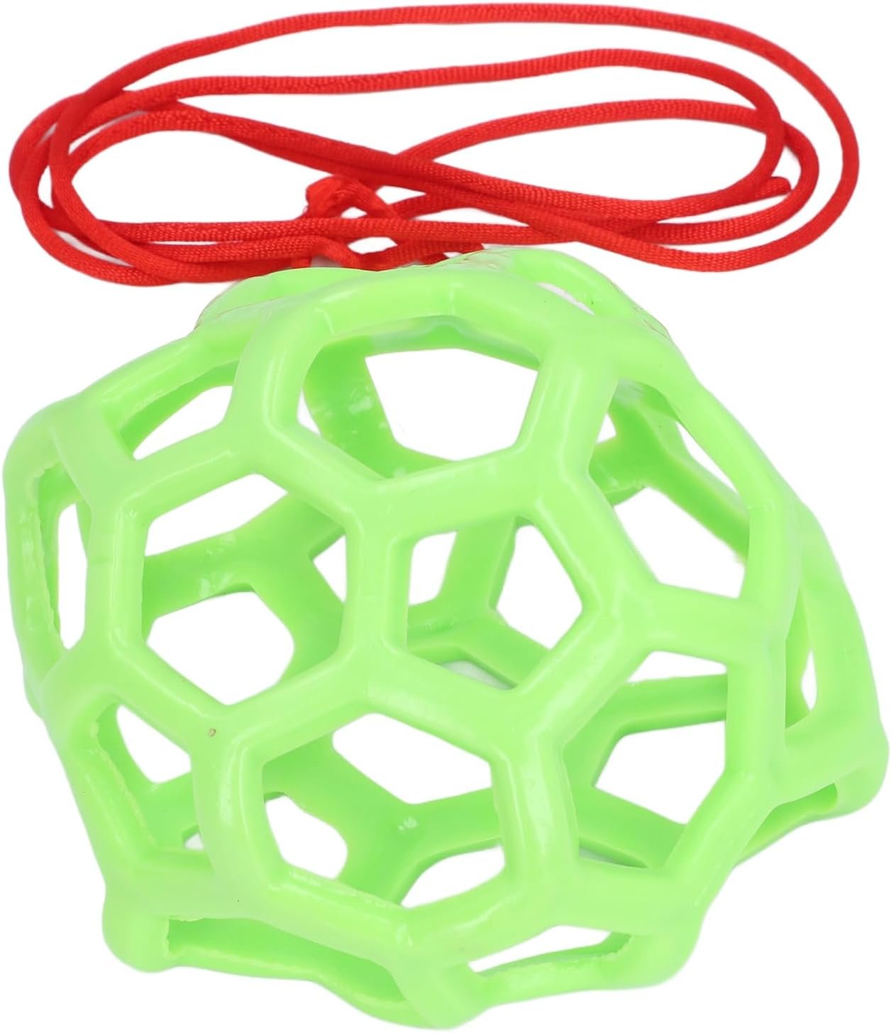 Goat Feeder Ball, Hanging Feeding Toy Lightweight Multifunctional for Home (Green)