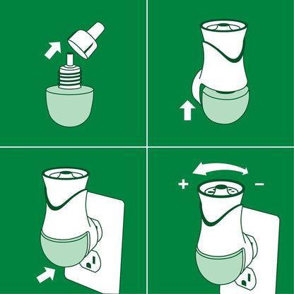 Air Wick Scented Oil Air Freshener Warmer, 6 Count, Plastic, Aroma Diffuser, Medium Room