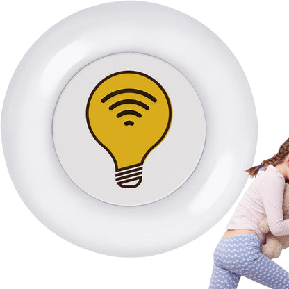 Voice Activated Lights - LED USB Plug-in Intelligent Night Light | Brightness Adjustable Lamp, Decorative Ambience Lighting for Home, Living Room, Kids' Desk