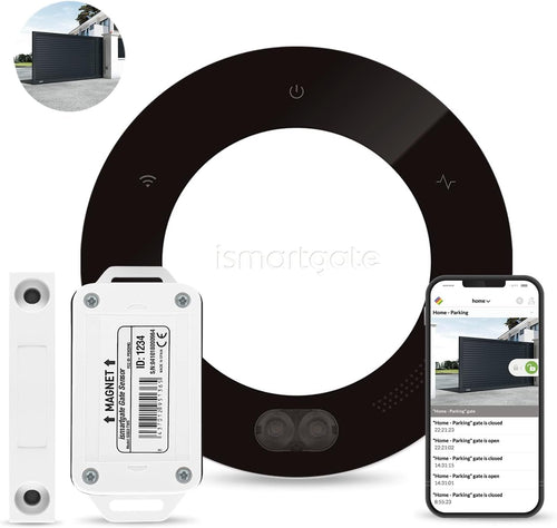 Ismartgate Pro Smart Wi-Fi Gate Opener Compatible with Amazon Alexa, Google Home, Apple Homekit, Samsung Smartthings and IFTTT