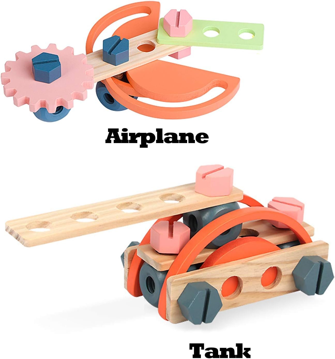 Tool Bench for Kids Toy Play Workbench Wooden Tool Bench Workshop Workbench with Tools Set Wooden Construction Bench Toy for 3 4 5 Year Old Boys Girls