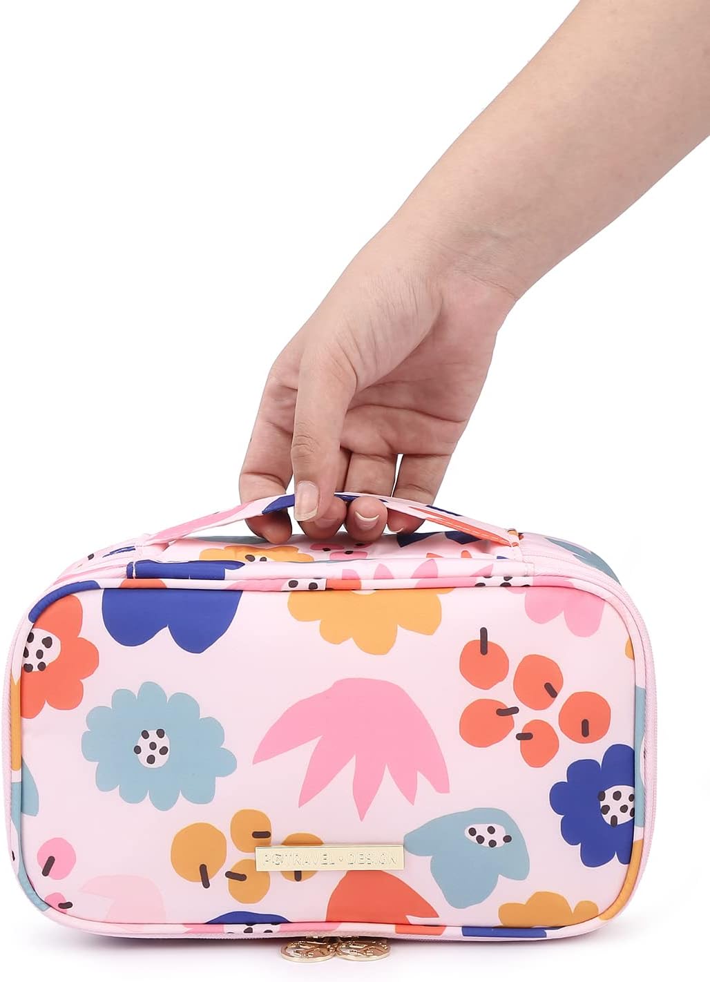 Cosmetic Makeup Beauty Bag Organiser for toiletries Accessories Brushes and Skincare Products from Paton Travel Australia