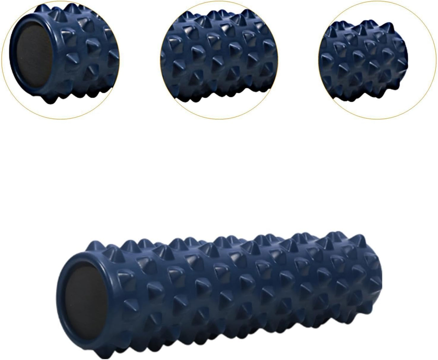 Milageto Rullo in Schiuma per Fitness attrezzo per allungamento e Recupero, Blu