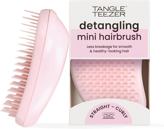 Tangle Teezer Original Soft Hair Brush, No Pull - Cares for Fine Hair - Anti-Breakage Comb for Girl - Pink