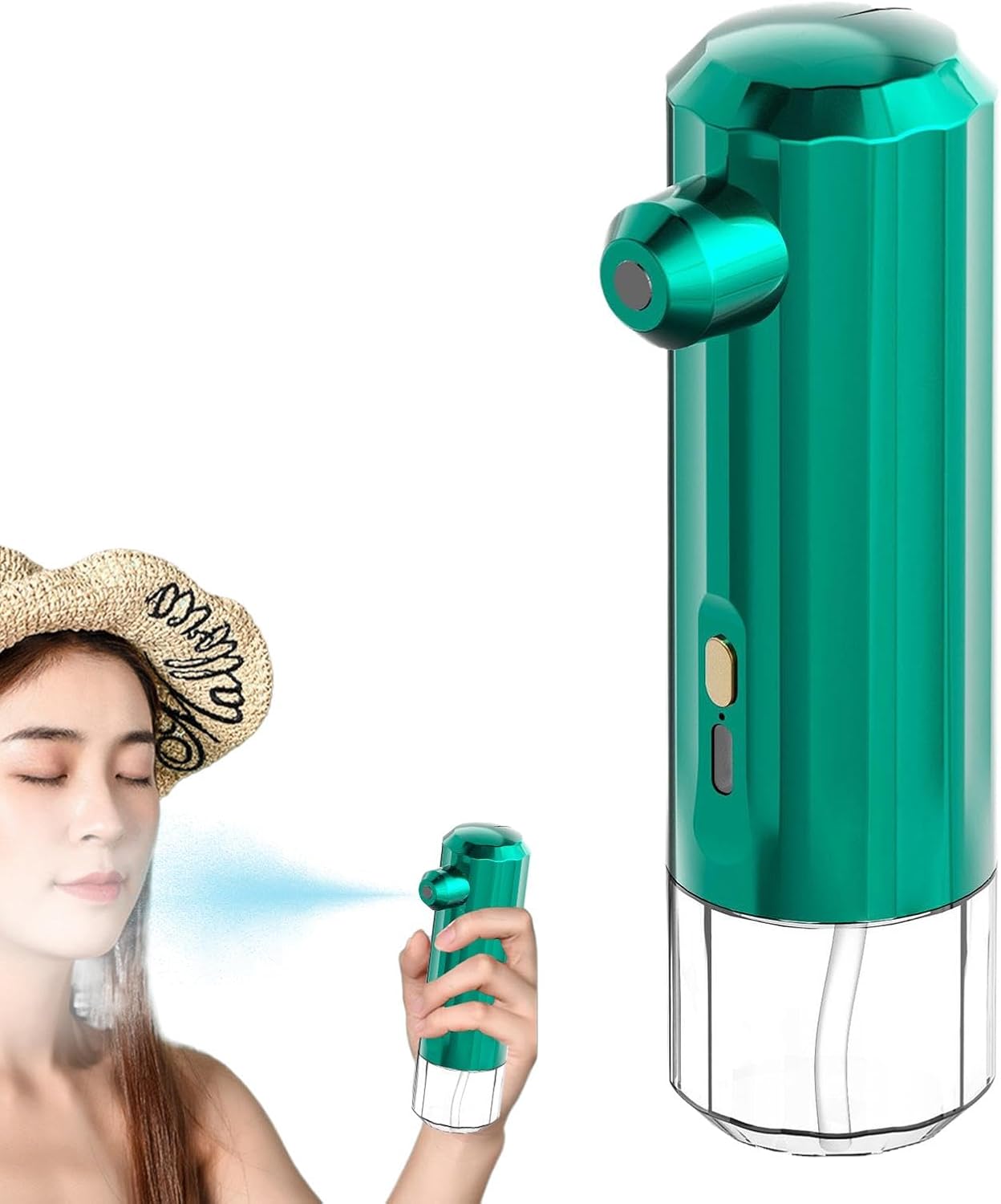 Face Steamer for Deep Cleaning, Portable Face Humidifier, Handheld Face Mister, Face Vaporizador, Personal Face Steamer, Facial Cleaning Device, Small Face Humidifier, Spa Quality Face Steamer