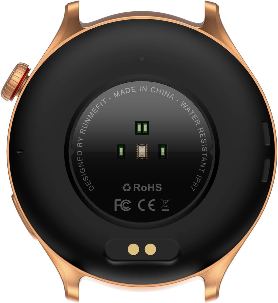 GTR2 Smart Watch in Black, Navy Blue, Glacier White, Blossom Pink - Your Health & Fitness Companion Gold and Pink (Pink)
