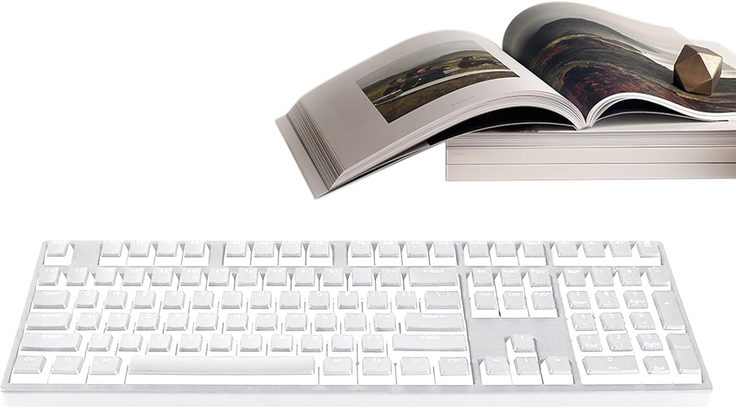 Keycaps Set, Backlit Keycaps, 7.87x7.09x1.18 Inches Pbt Material, Aesthetic Mechanical Keyboard Replacement Kit for Streamers, Typing Enthusiasts and Setup