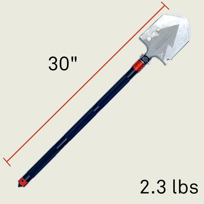 Bear Grylls Ultimate Survival Tool，180 Degree Folding Camping Shovel，Folding Shovel for Camping, Hiking and General Survival