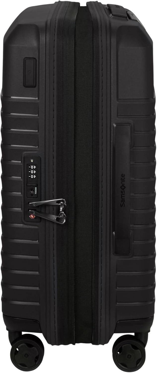 Samsonite Intuo Expandable Spinner Suitcase, Black (Black), Hand Luggage